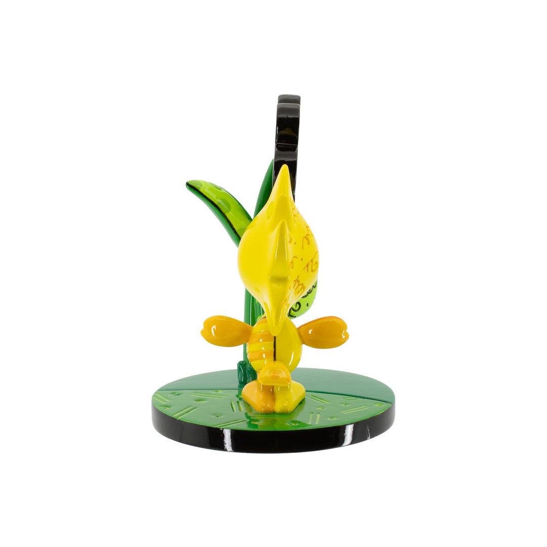 Woodstock with Flower Mini Figurine