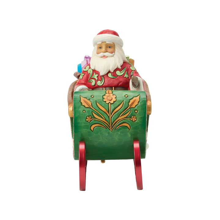 Santa in a Musical Sleigh