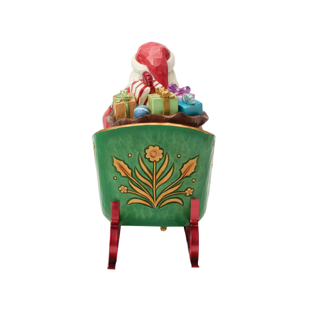 Santa in a Musical Sleigh