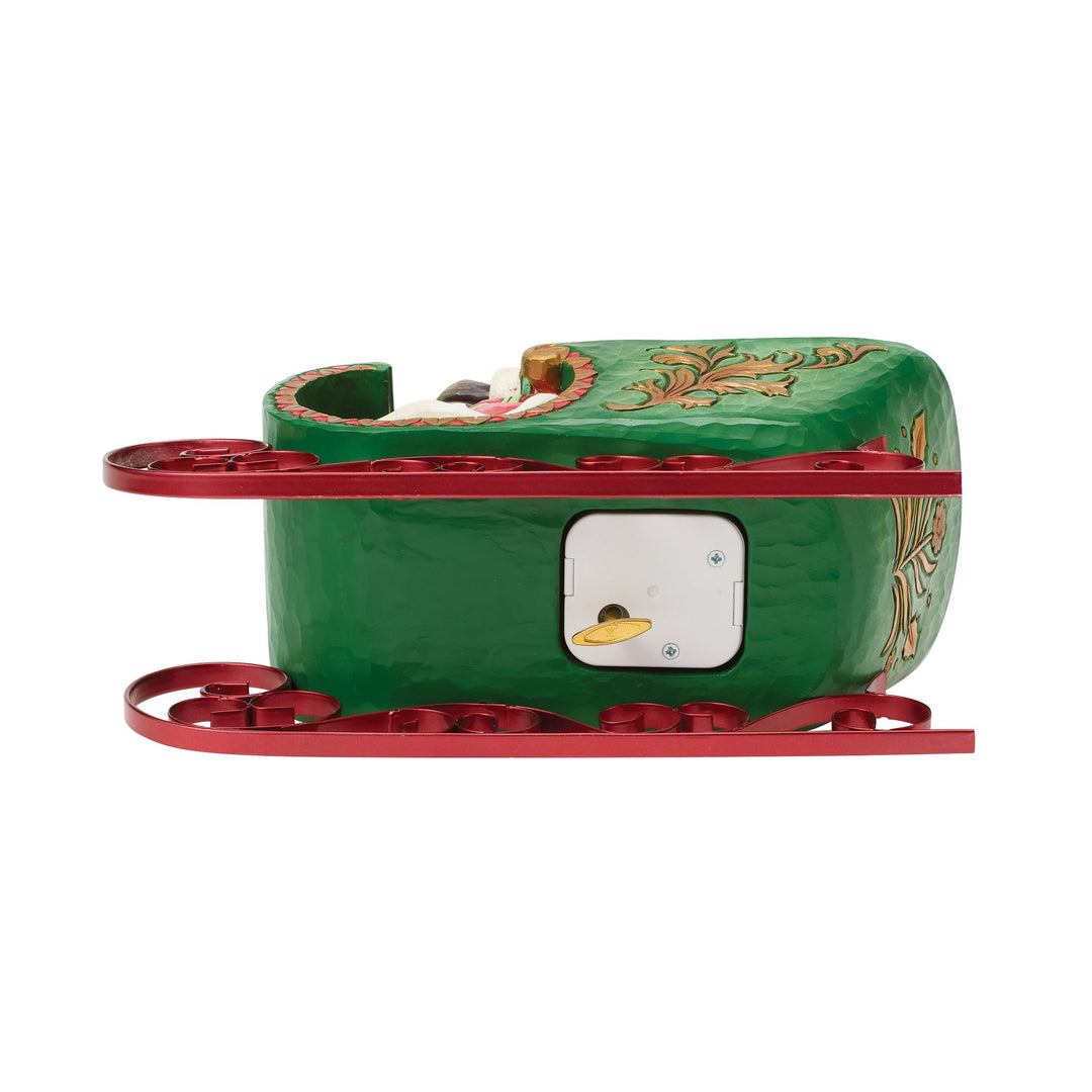 Santa in a Musical Sleigh