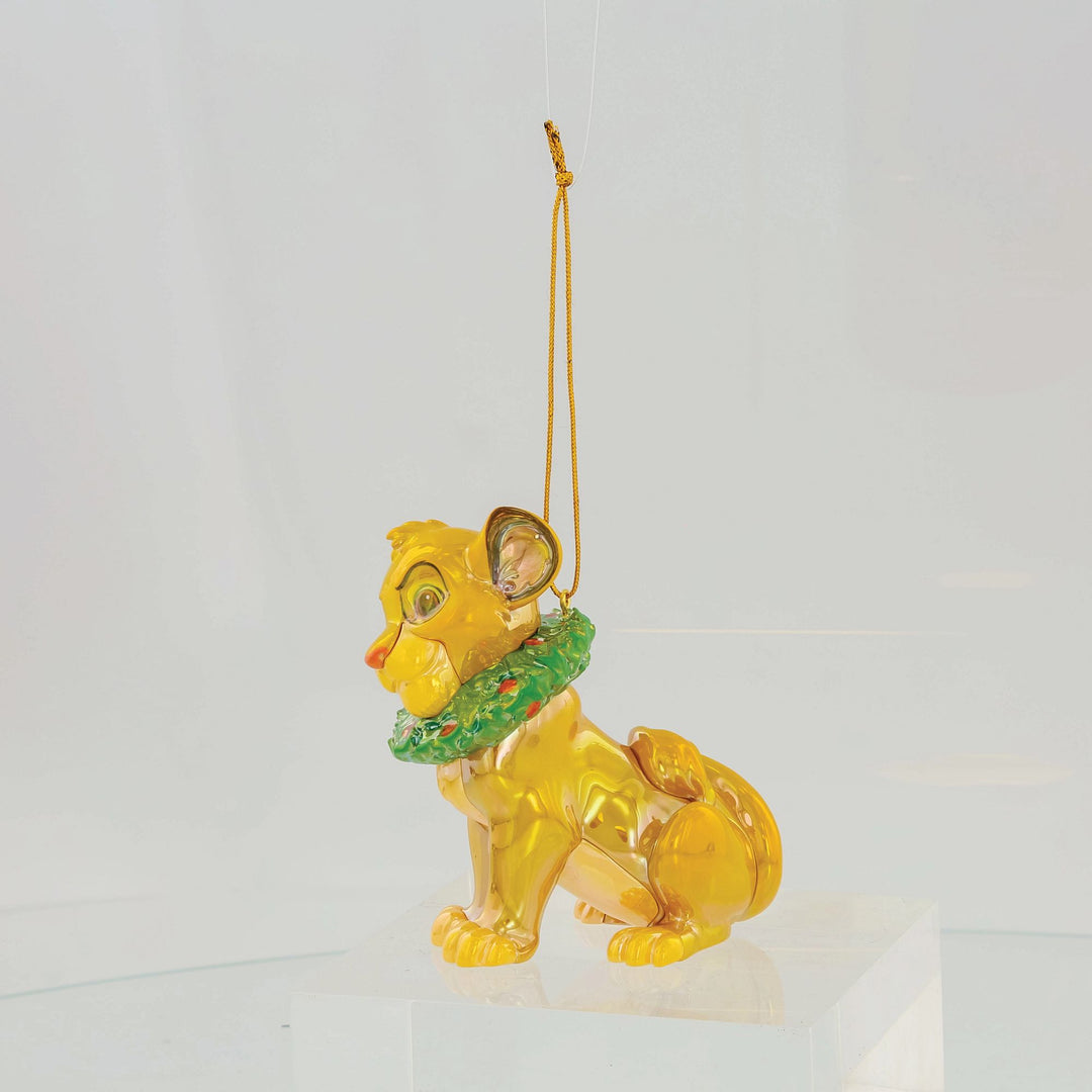 Simba with Wreath Hanging Ornament by Department 56