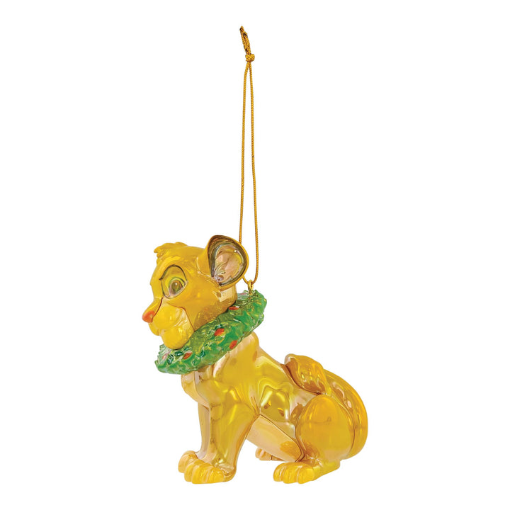 Simba with Wreath Hanging Ornament by Department 56