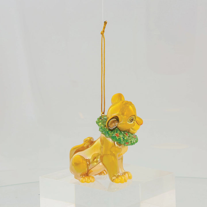 Simba with Wreath Hanging Ornament by Department 56