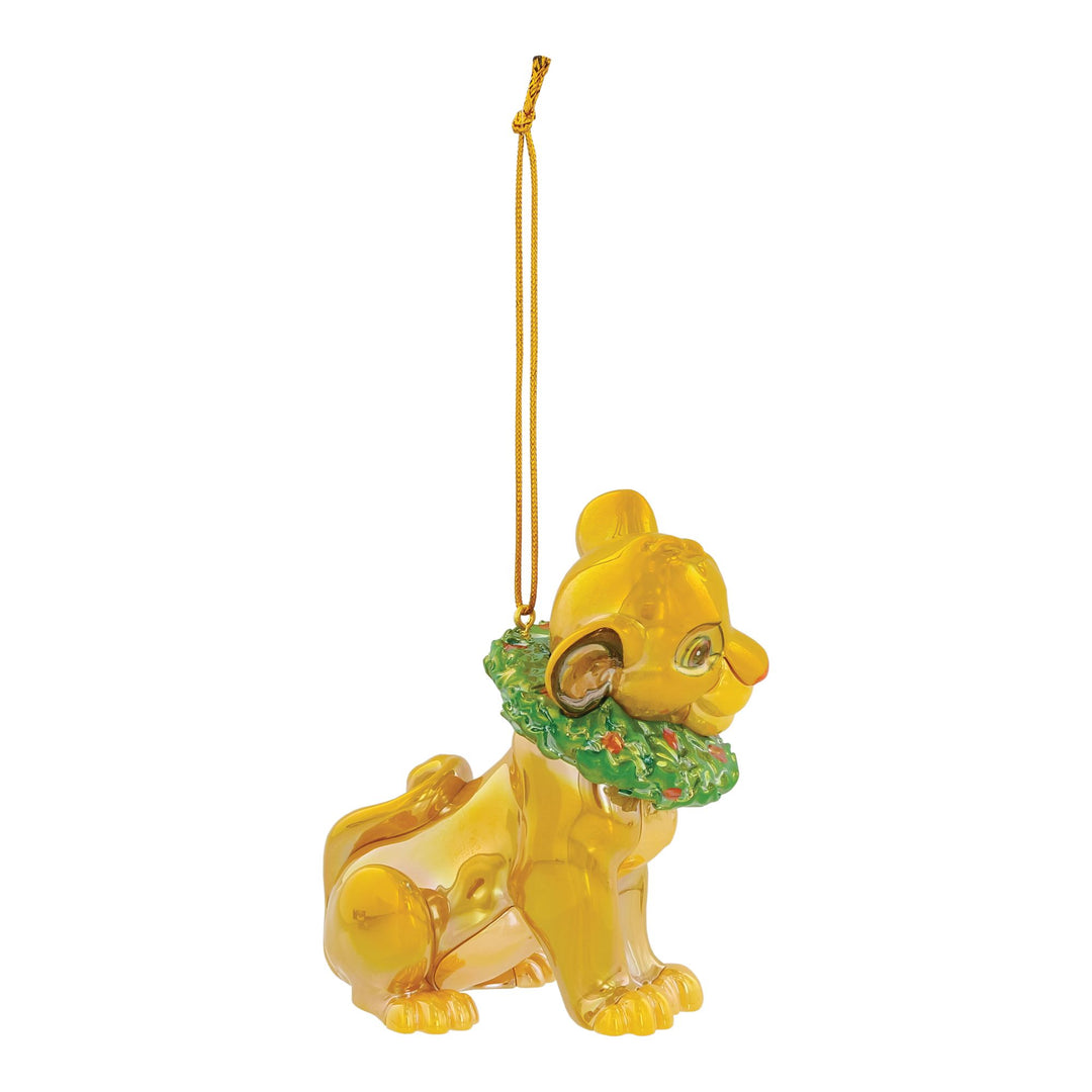 Simba with Wreath Hanging Ornament by Department 56