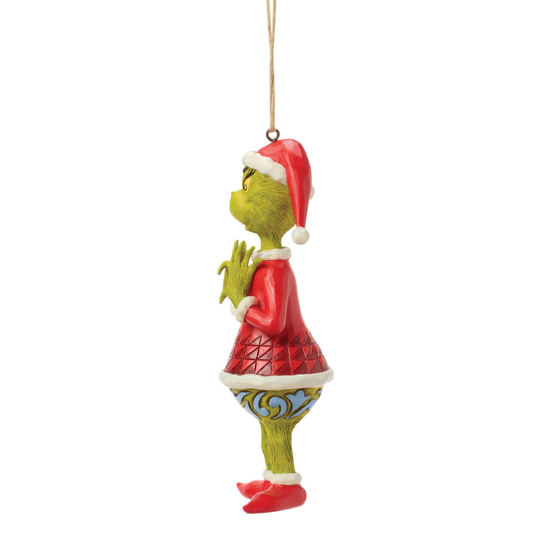 The Grinch with Heart Hands Hanging Ornament