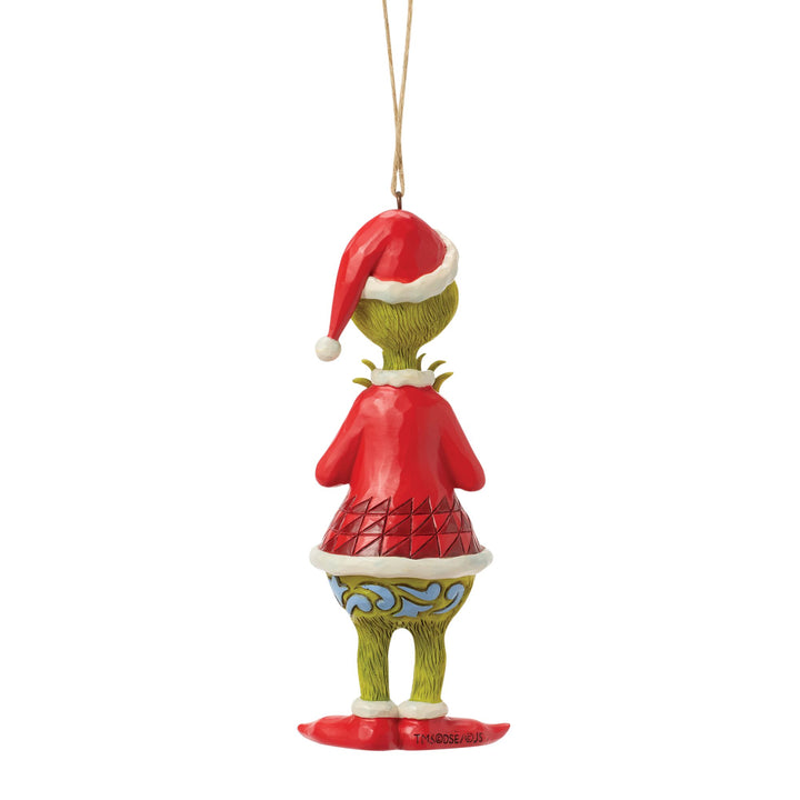 The Grinch with Heart Hands Hanging Ornament
