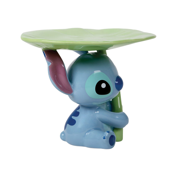 Stitch Lily Pad Trinket Tray Figurine by Disney Showcase