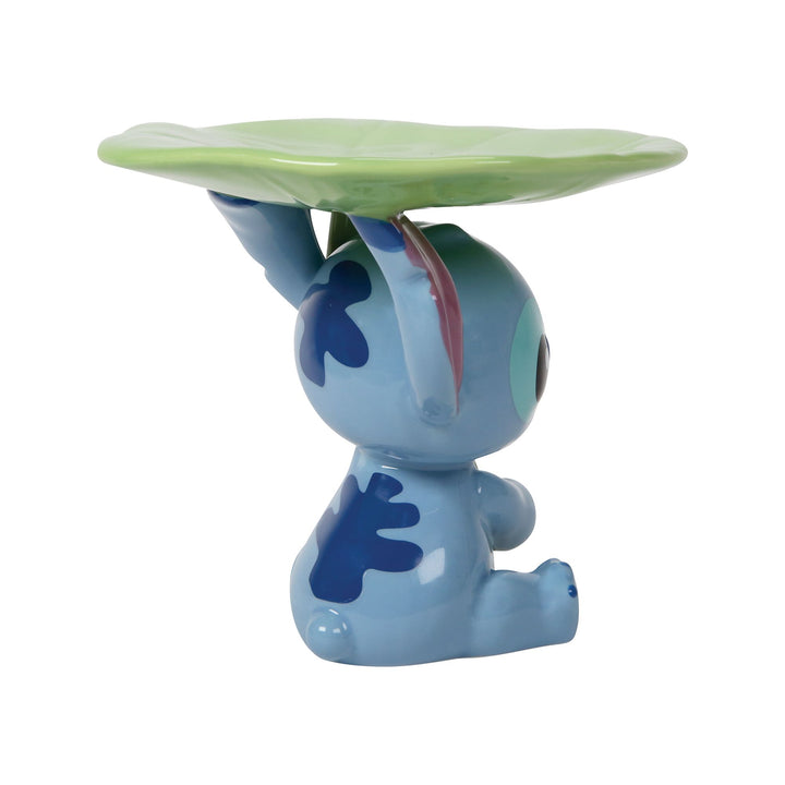 Stitch Lily Pad Trinket Tray Figurine by Disney Showcase
