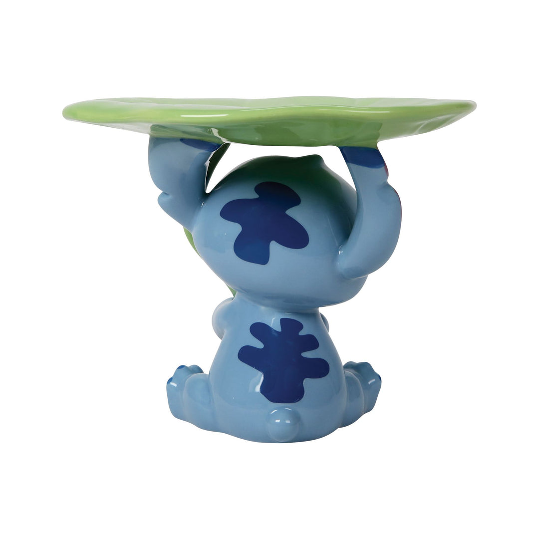 Stitch Lily Pad Trinket Tray Figurine by Disney Showcase