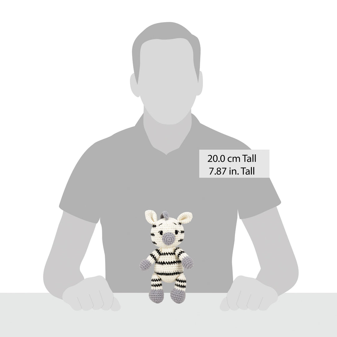 Ava the Zebra Soft Toy by Woolie