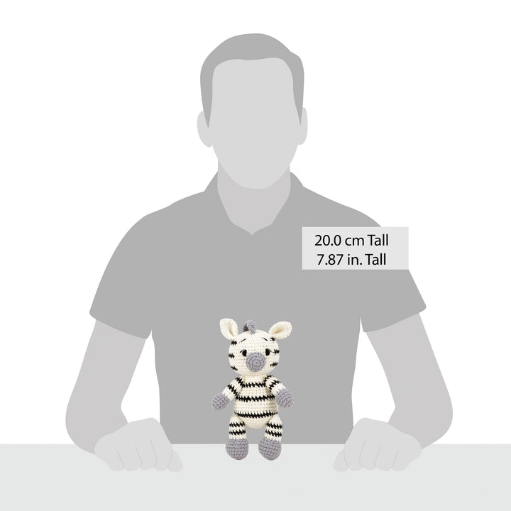 Ava the Zebra Soft Toy by Woolie