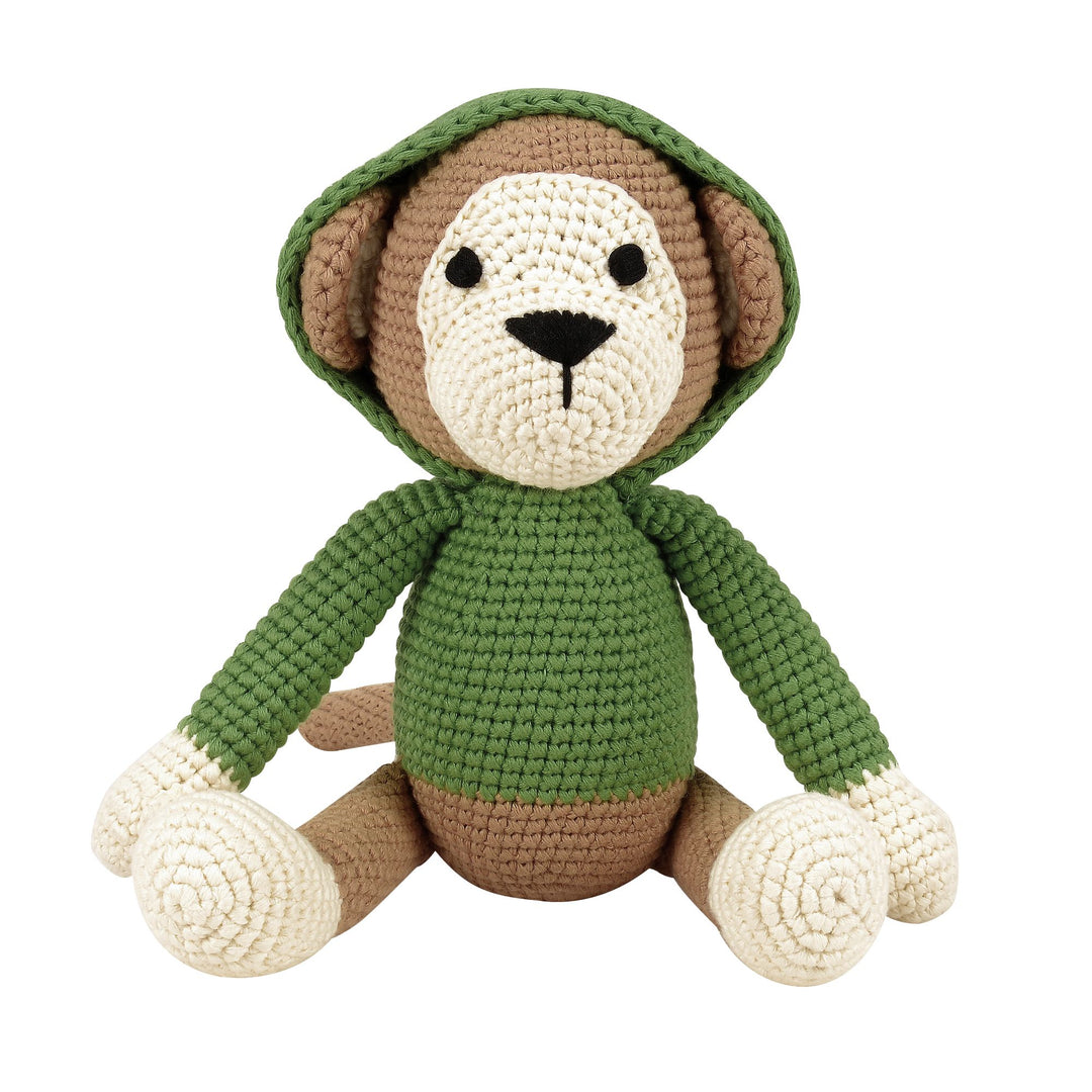 Sebastian the Monkey Soft Toy by Woolie