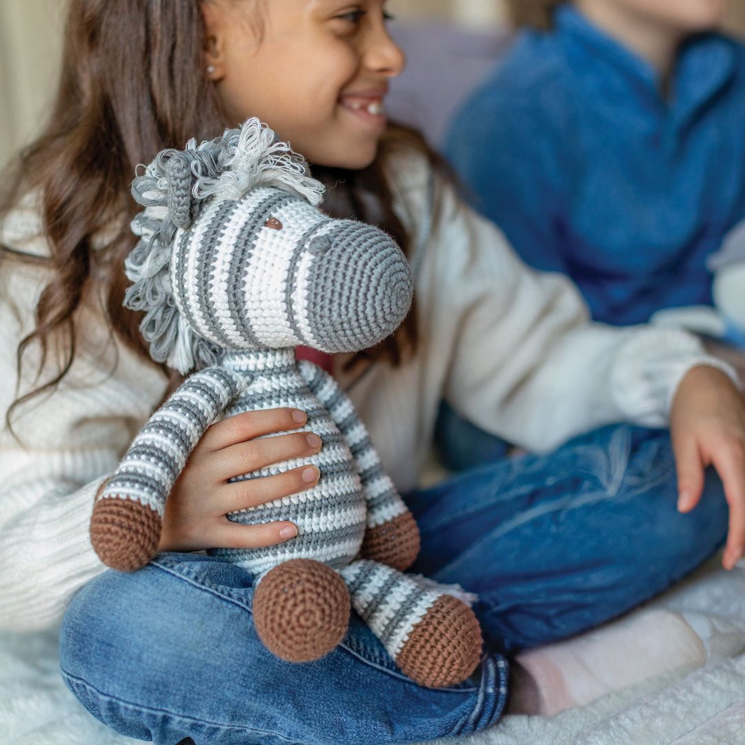 Isabella the Zebra Soft Toy by Woolie