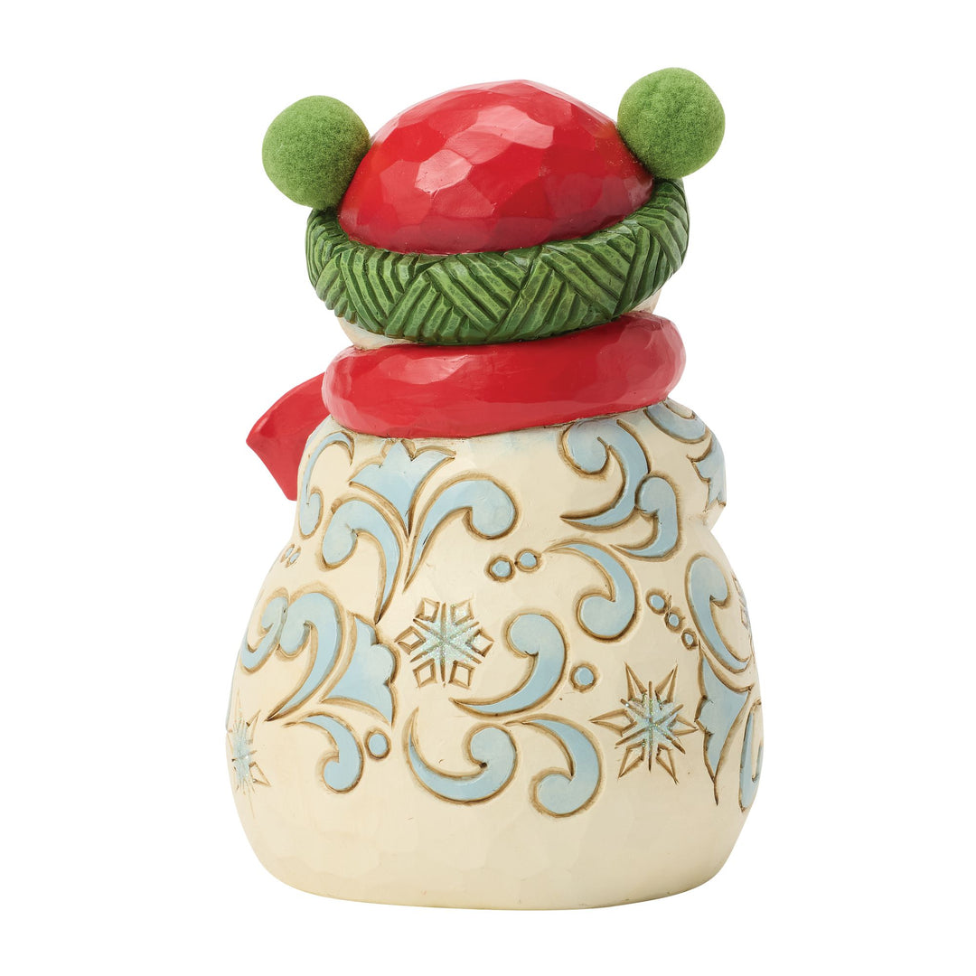 Snowman with Pom Pom Hat