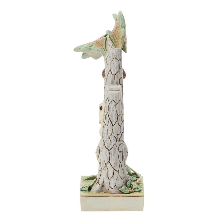 White Woodland Mouse with Acorn