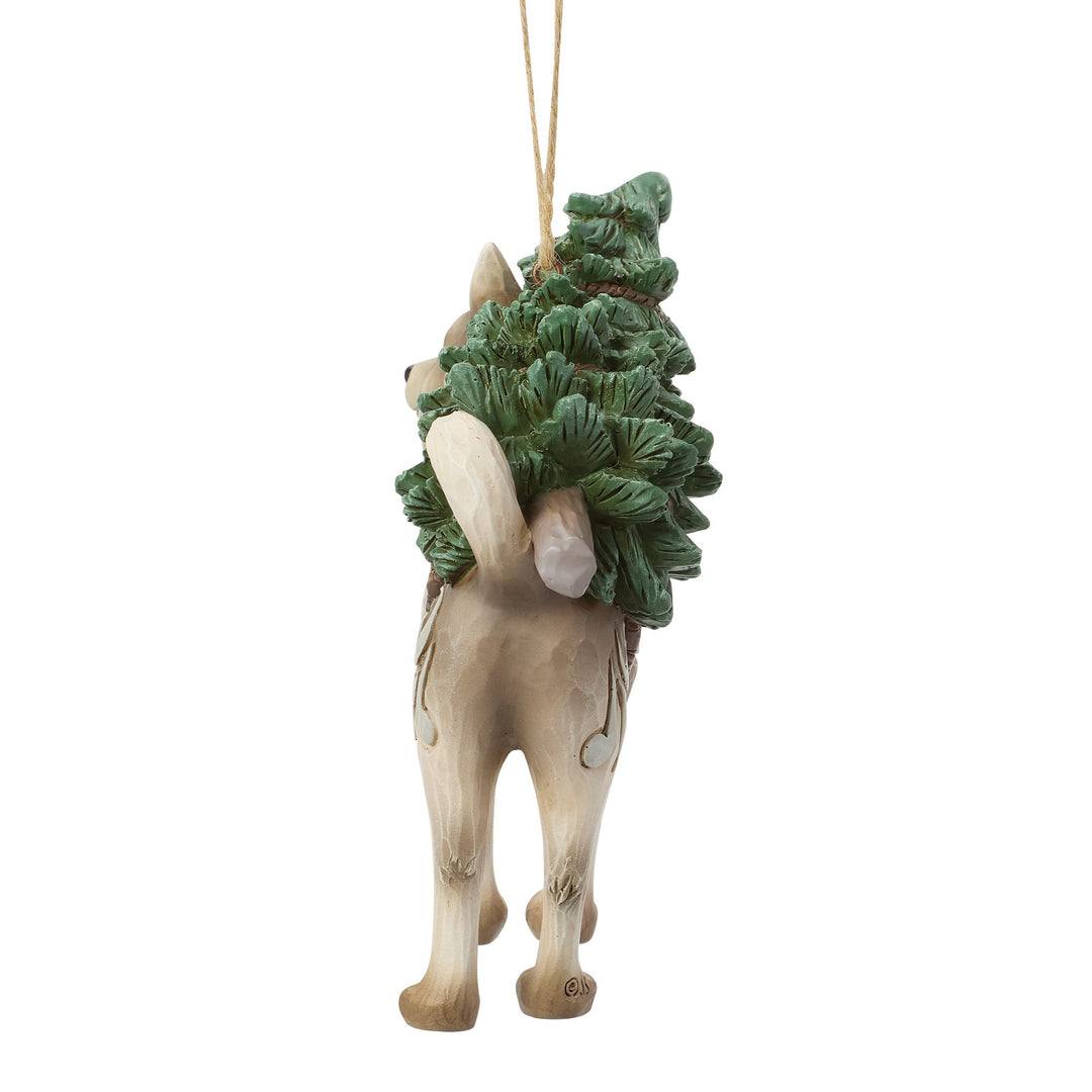 Husky Dog Hanging Ornament