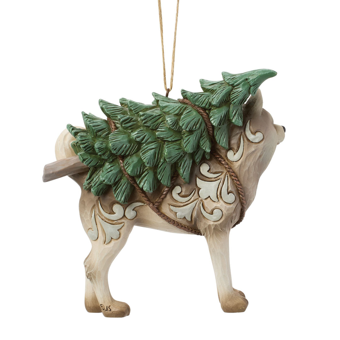 Husky Dog Hanging Ornament
