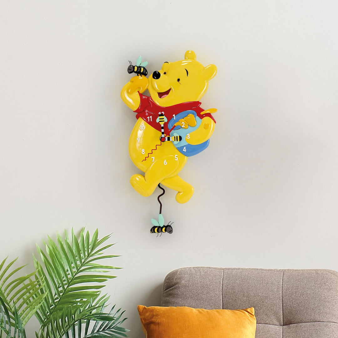Winnie The Pooh Wall Clock - Disney by Allen Designs