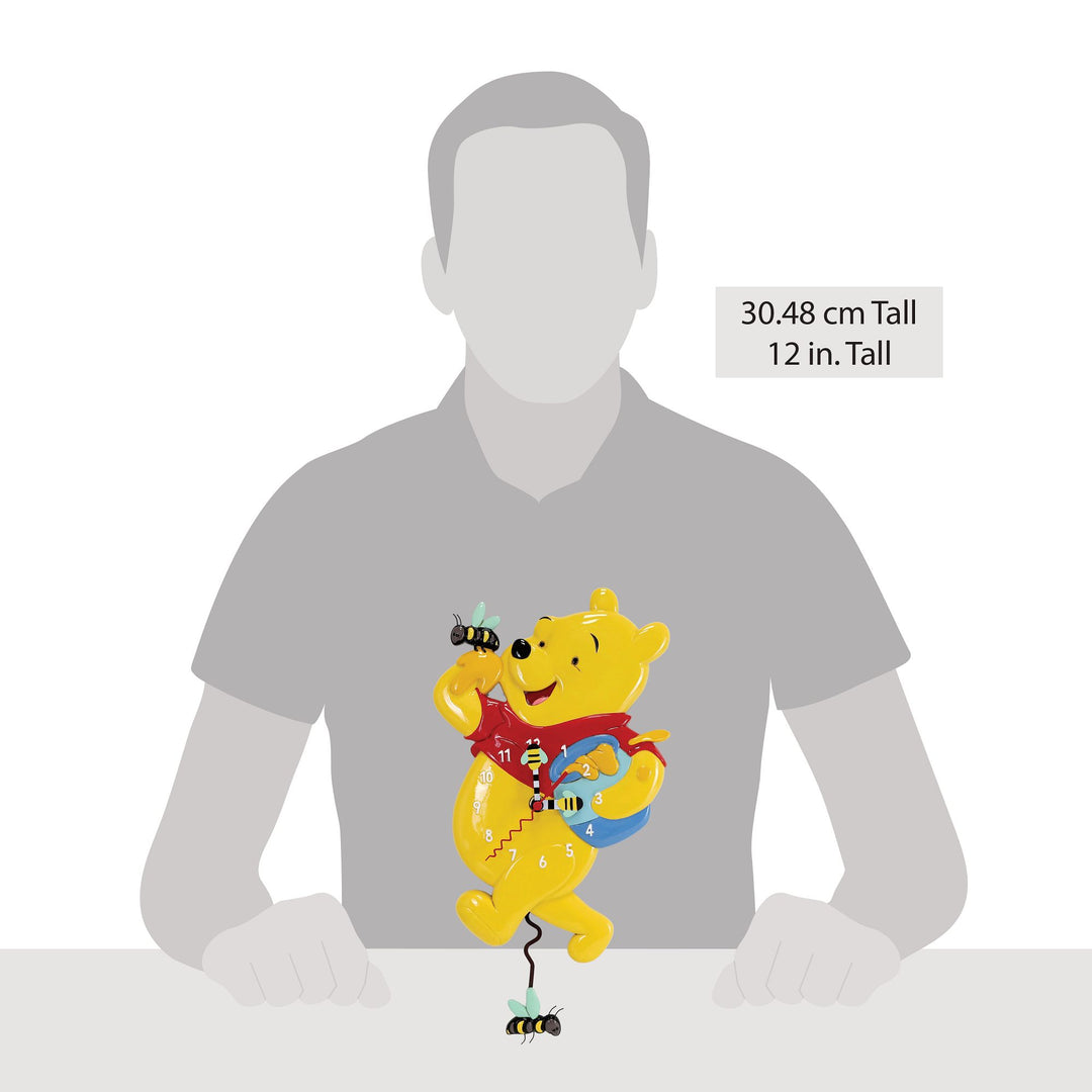 Winnie The Pooh Wall Clock - Disney by Allen Designs