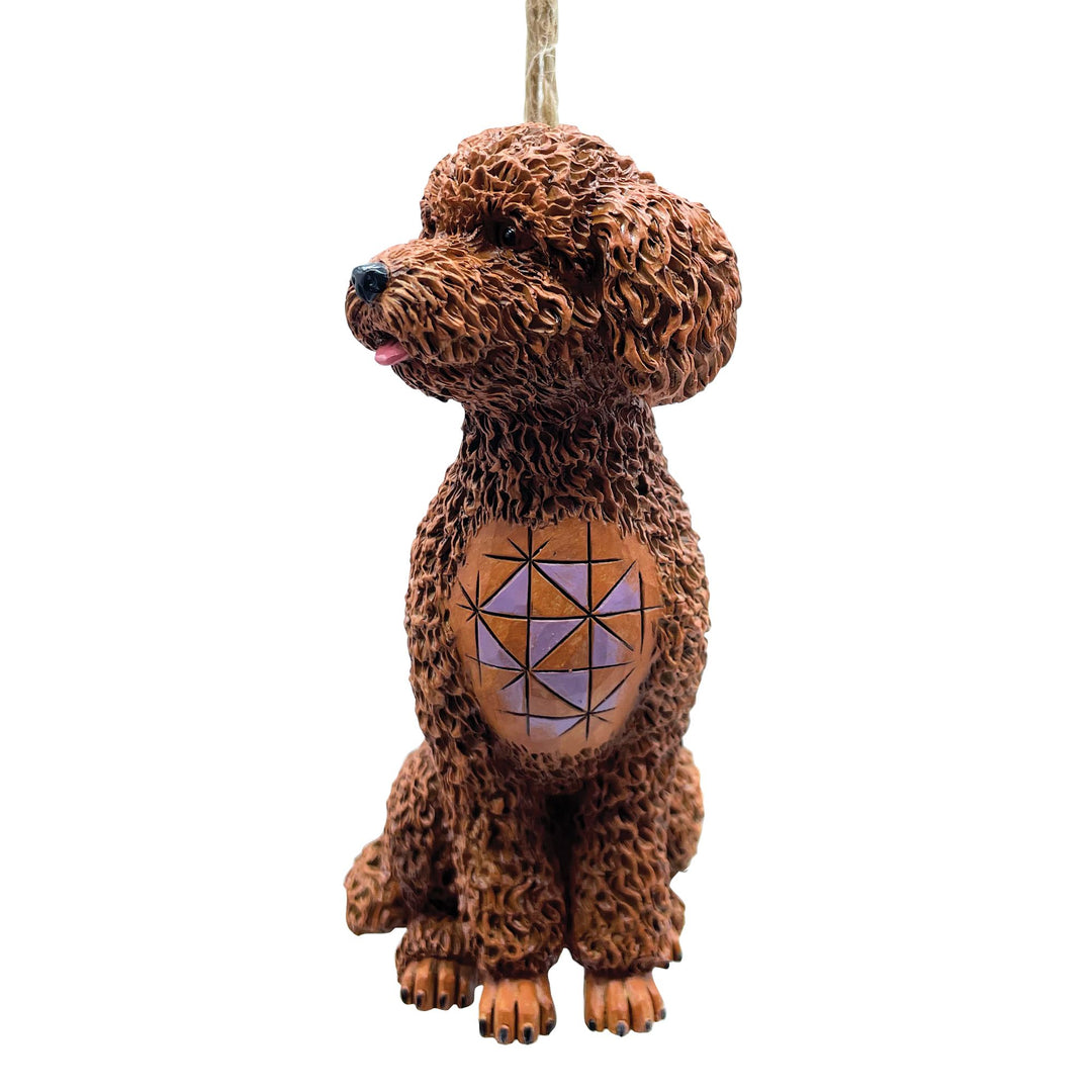 Golden-Doodle Hanging Ornament