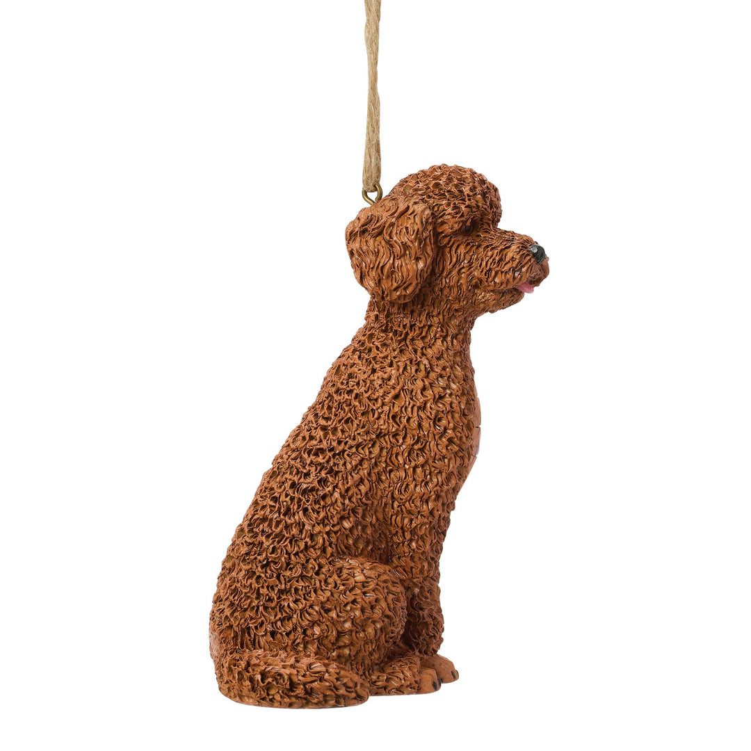Golden-Doodle Hanging Ornament