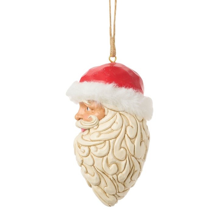 Vintage Santa Head Hanging Ornament