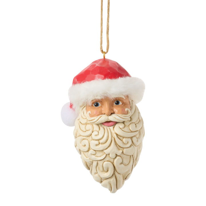 Vintage Santa Head Hanging Ornament