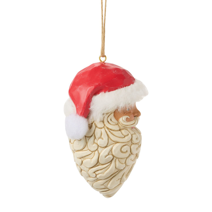 Vintage Santa Head Hanging Ornament