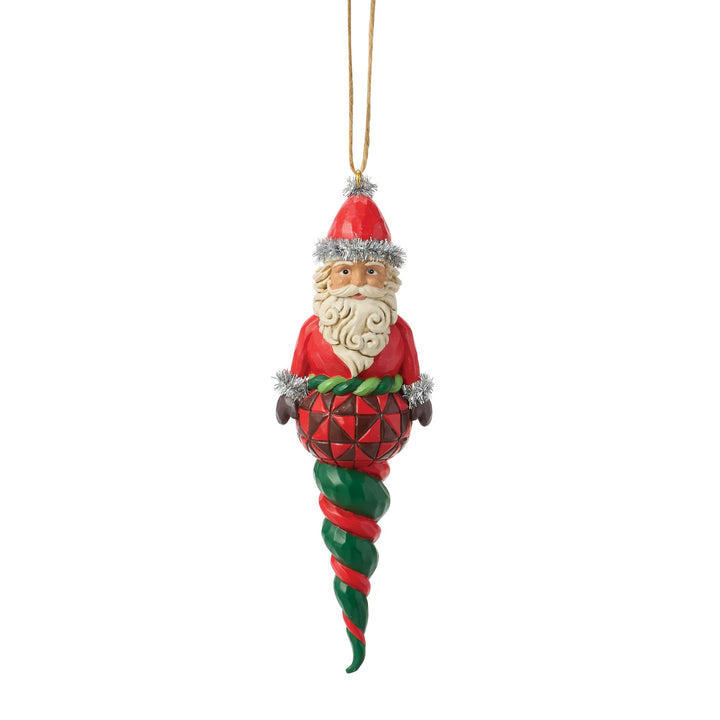 Santa Finial Hanging Ornament