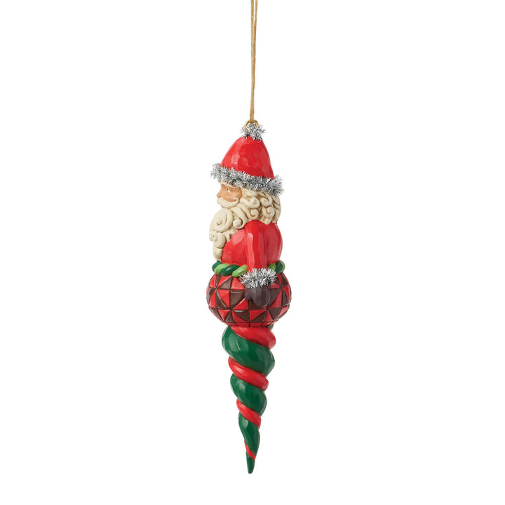 Santa Finial Hanging Ornament