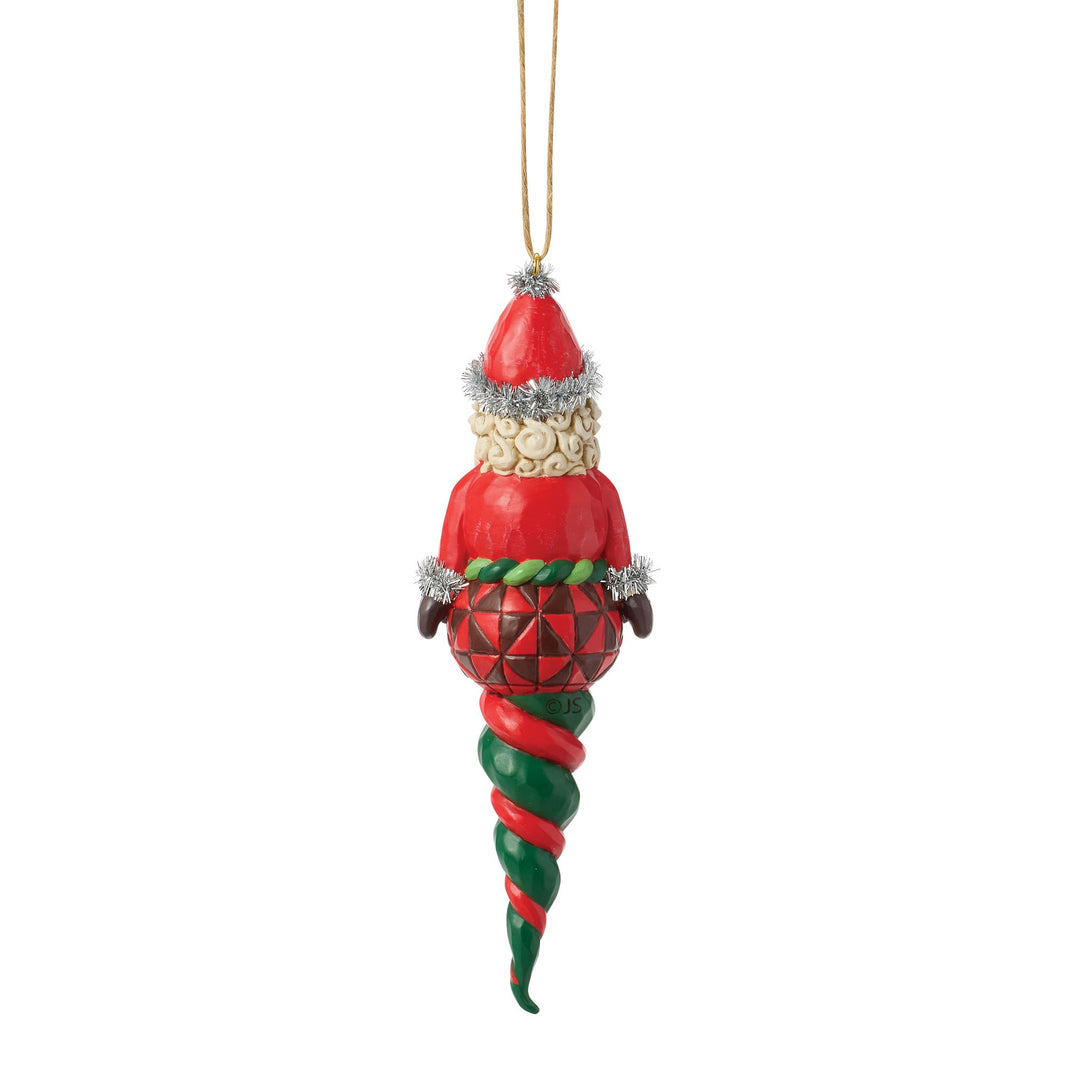 Santa Finial Hanging Ornament