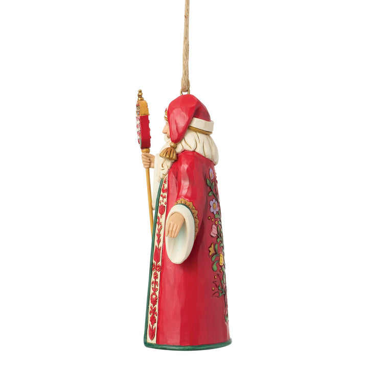 Hungary Santa Hanging Ornament