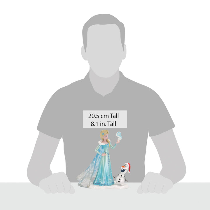 Elsa and Olaf Figurine by Disney Showcase