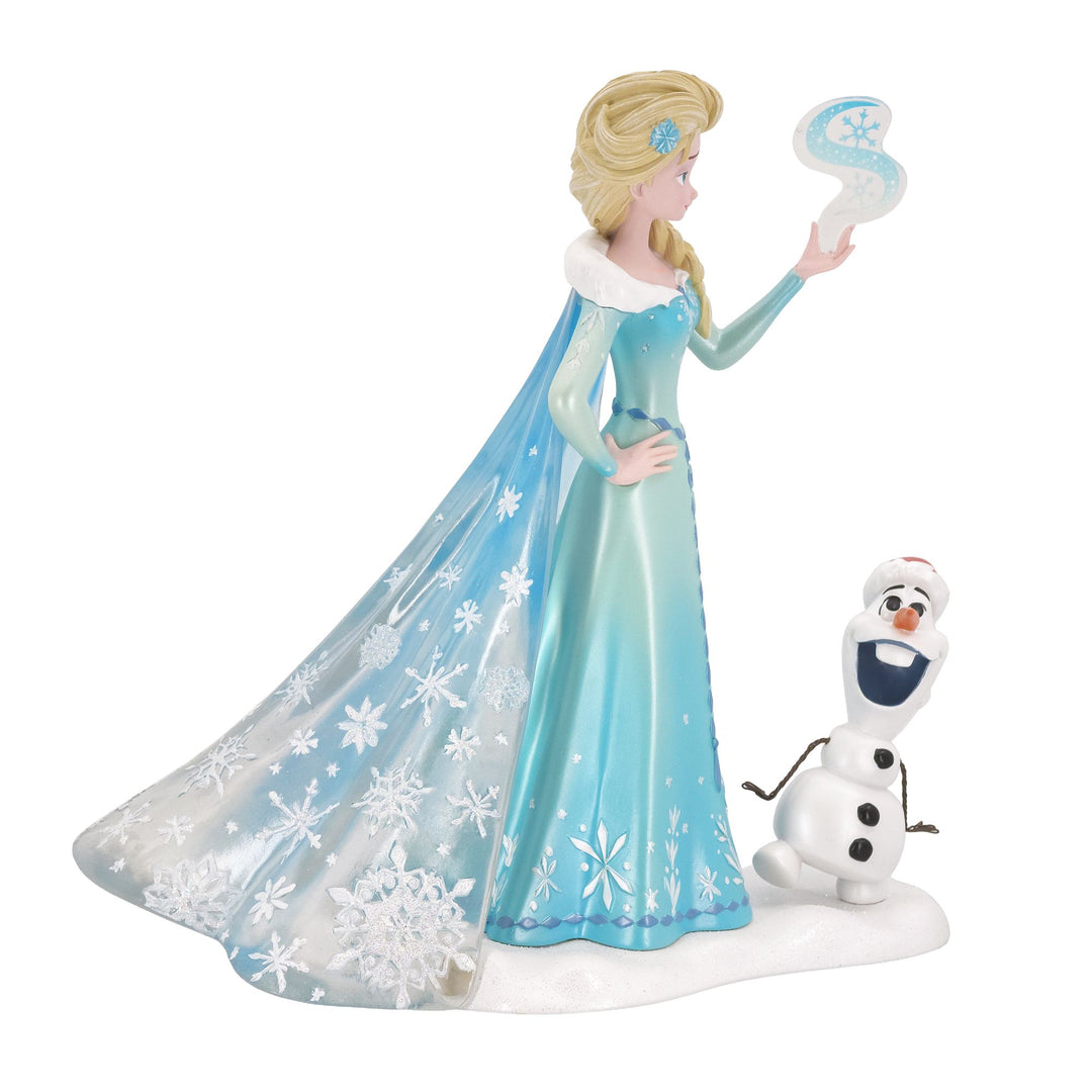 Elsa and Olaf Figurine by Disney Showcase