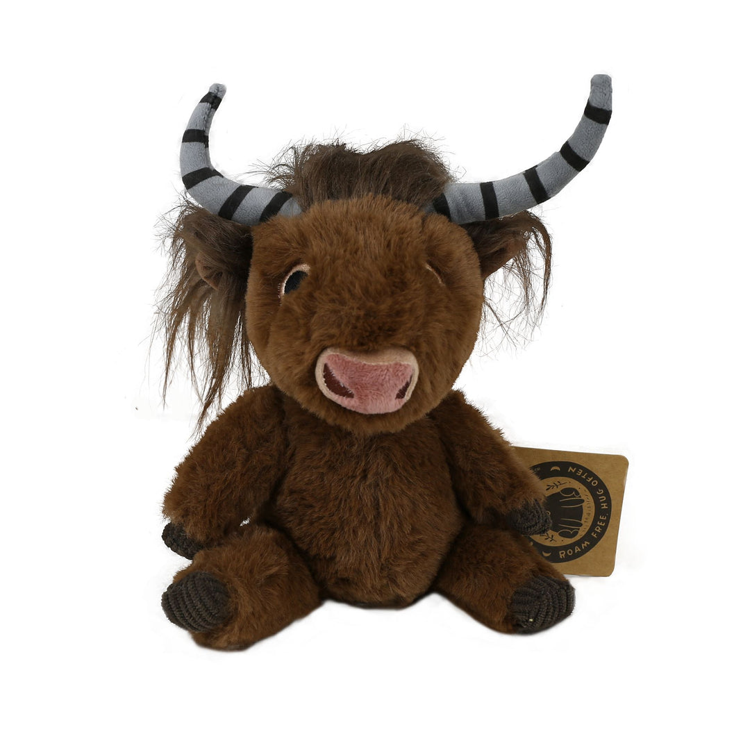 Clover the Highland Cow medium Plush by Allen Designs