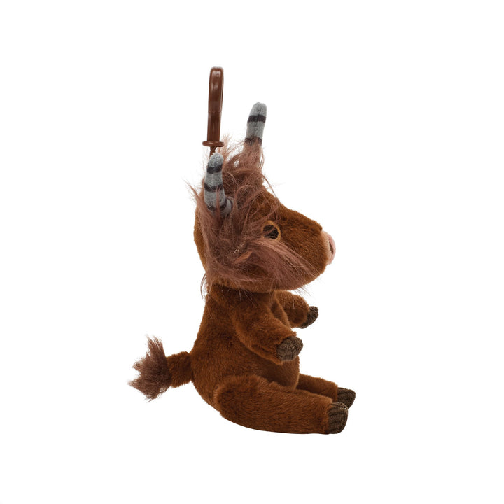 Clover the Highland Cow Backpack Clip by Allen Designs