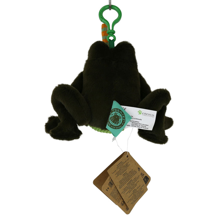 Pip the Frog Backpack Clip by Allen Designs