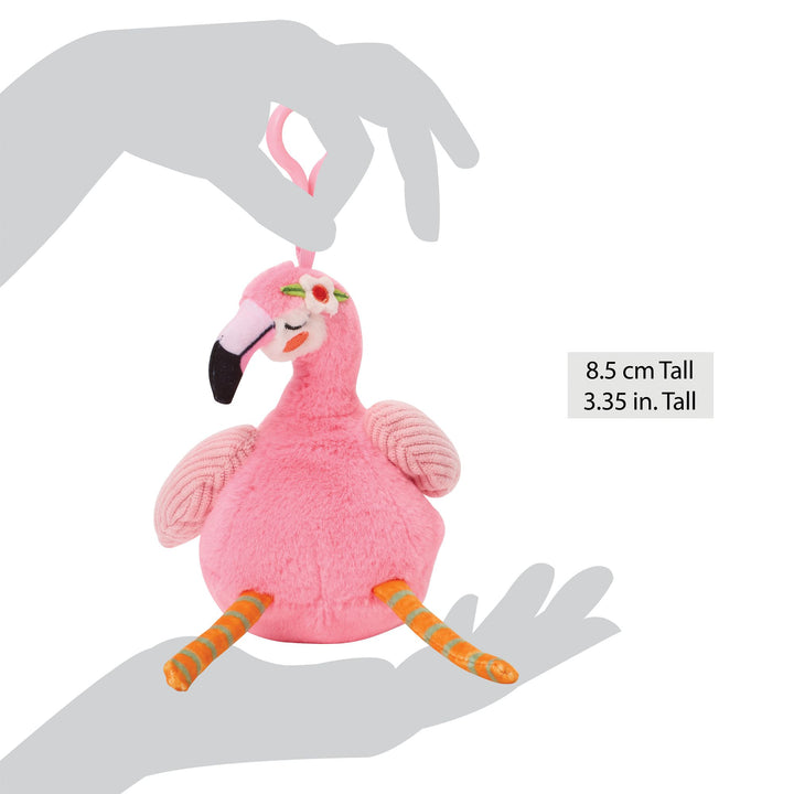 Fifi the Flamingo Backpack Clip by Allen Designs
