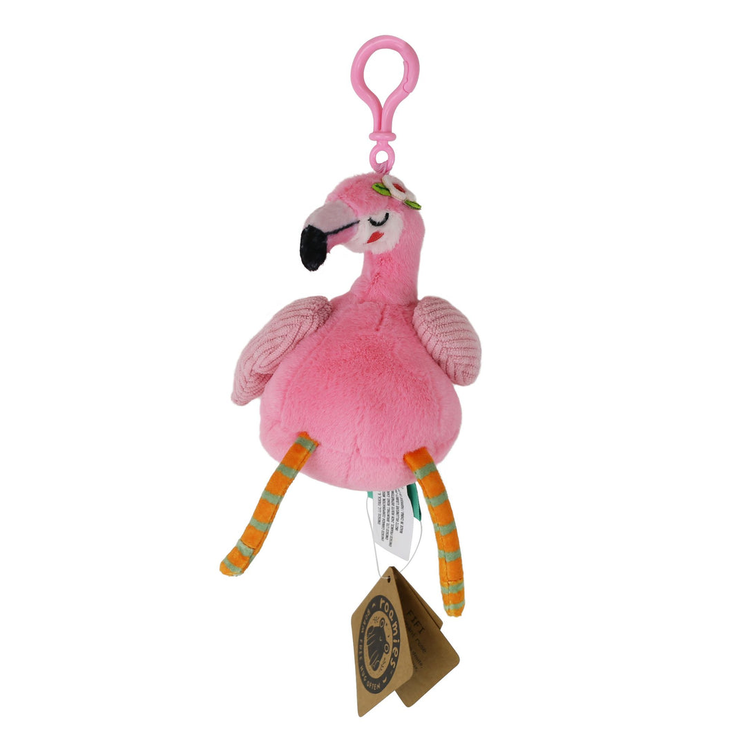 Fifi the Flamingo Backpack Clip by Allen Designs