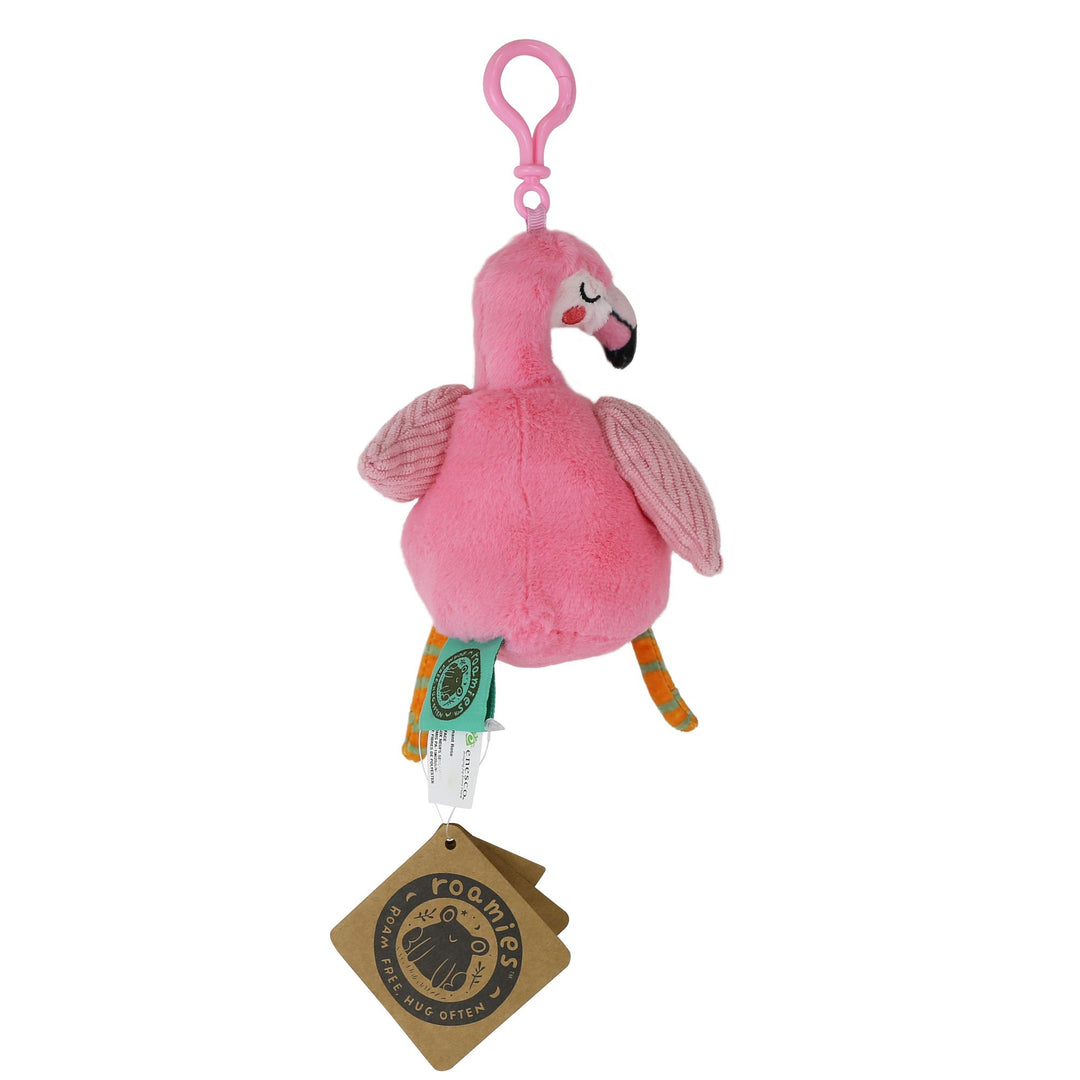 Fifi the Flamingo Backpack Clip by Allen Designs