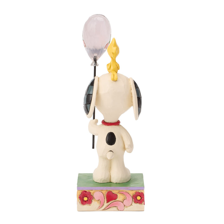 Snoopy Heart Balloon Figurine - "You Make My Heart Float"