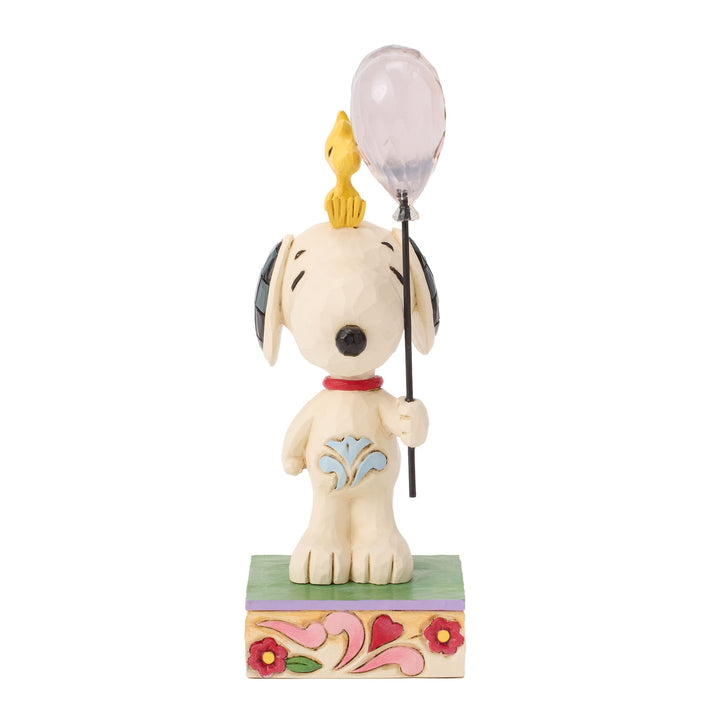 Snoopy Heart Balloon Figurine - "You Make My Heart Float"