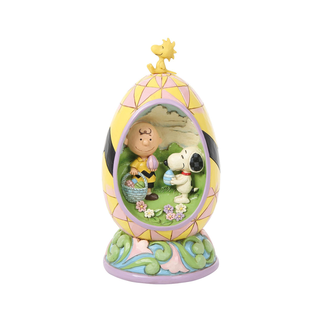 Snoopy Egg Diorama Figurine - "You're a Good Egg, Charlie Brown"