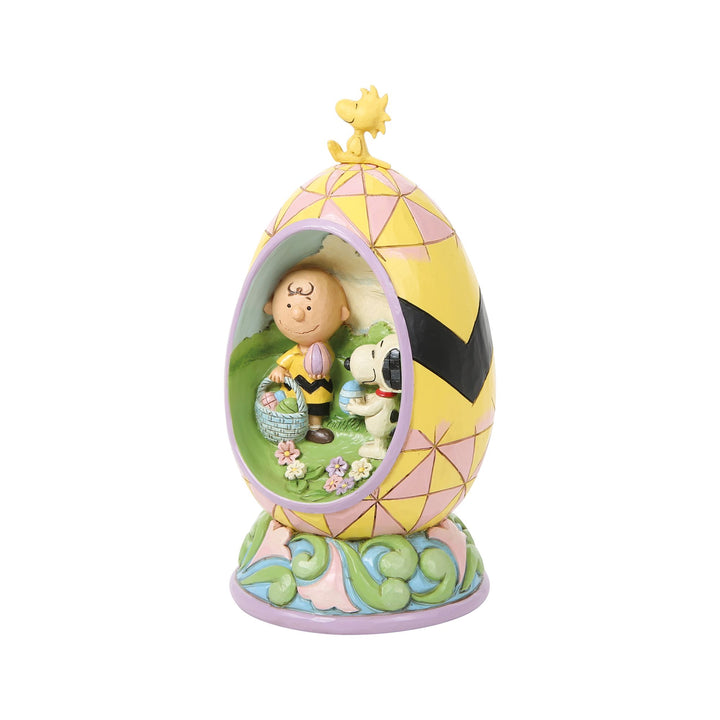 Snoopy Egg Diorama Figurine - "You're a Good Egg, Charlie Brown"