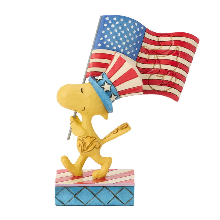 Patriotic Woodstock Figurine - "Sweet Liberty"