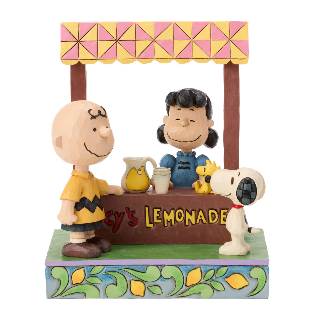 Lucy Lemonade Stand Figurine - "Lucy's Lemonade"