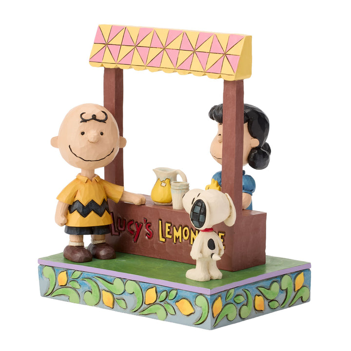 Lucy Lemonade Stand Figurine - "Lucy's Lemonade"