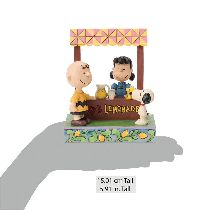Lucy Lemonade Stand Figurine - "Lucy's Lemonade"
