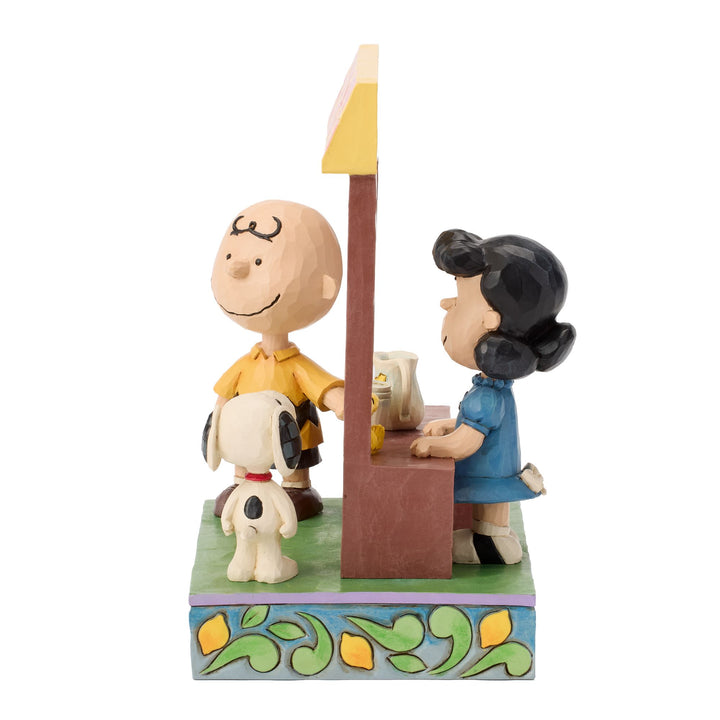 Lucy Lemonade Stand Figurine - "Lucy's Lemonade"