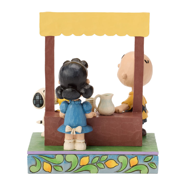 Lucy Lemonade Stand Figurine - "Lucy's Lemonade"